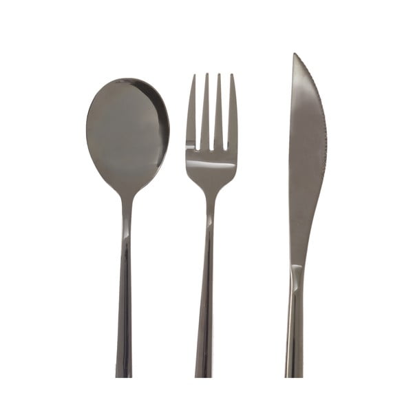 Черен прибори за хранене 3 бр. от неръждаема стомана Mimo – Premier Housewares-image-2
