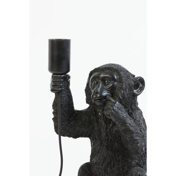 Черна настолна лампа (височина 34 cm) Monkey - Light & Living-image-1