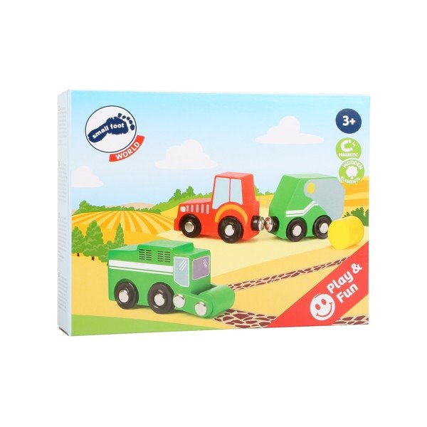 Комплект дървени играчки за деца Farm - Legler-image-2