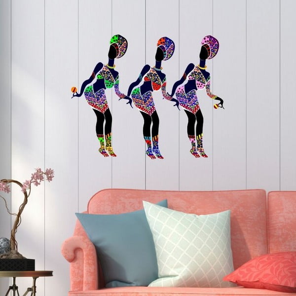 Декоративен стикер за стена Три жени - Unknown