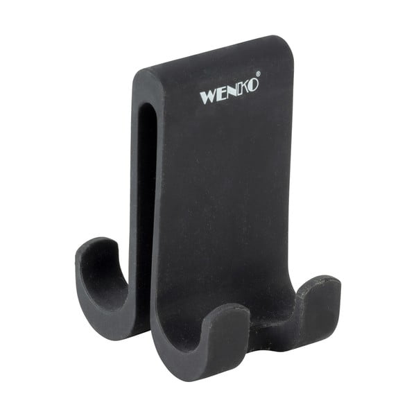 Черна силиконова двустранна стойка за окачване Verna - Wenko-image-3