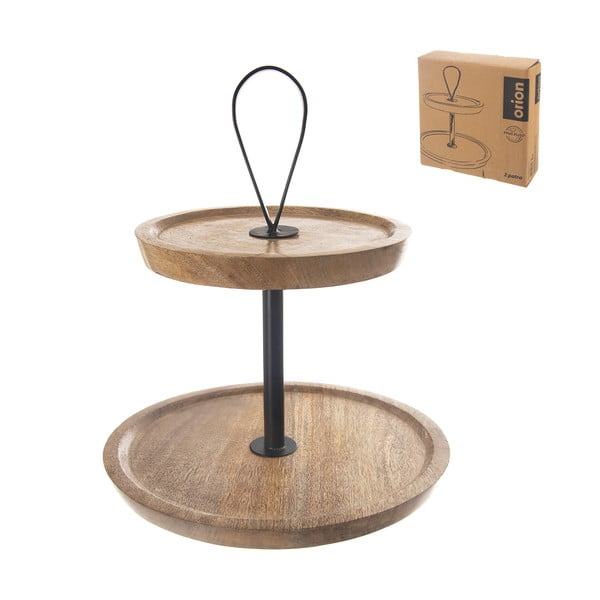 Дървен етажерка Mango - Orion-image-4