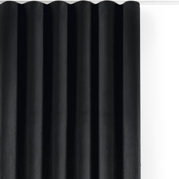 Черна затъмняваща завеса 140x175 cm Velto – Filumi