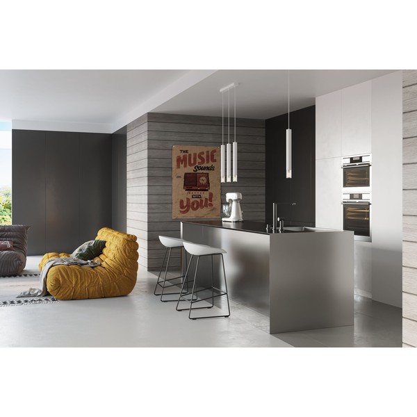 Бяло метално висящо осветително тяло ø 8 cm Vittoria – Sollux-image-4