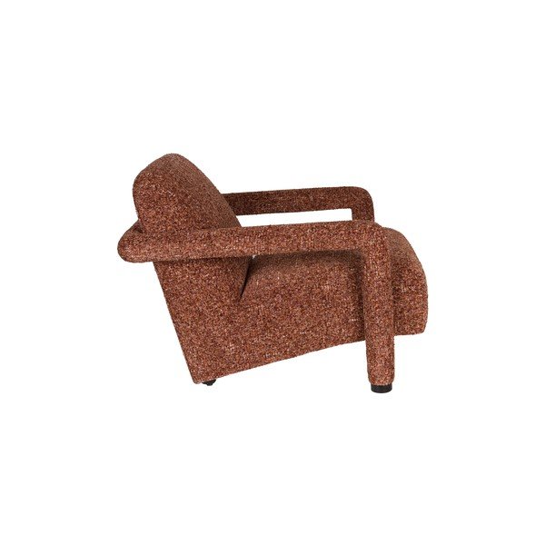 Червено шенилово кресло Kent – Dutchbone-image-3