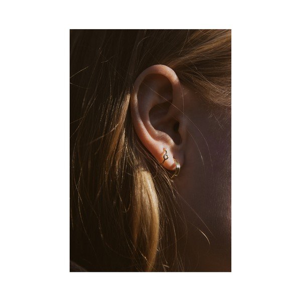 Zlaté náušnice Bepart Tiny Hoop-image-1