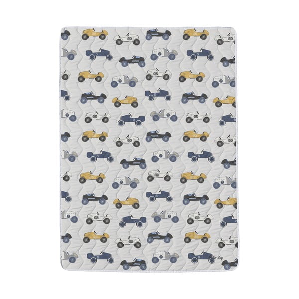 Олекотени одеяло и калъфка за възглавница в комплект от памучен сатен 140x200 cm – Butter Kings