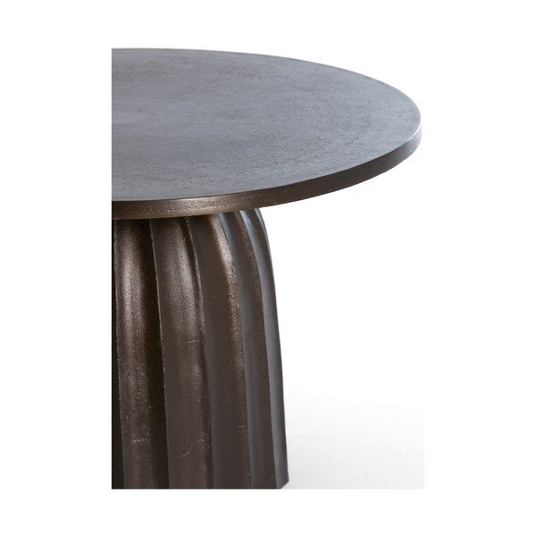 Метална кръгла странична масичка ø 60 cm Veglia – Light & Living-image-2