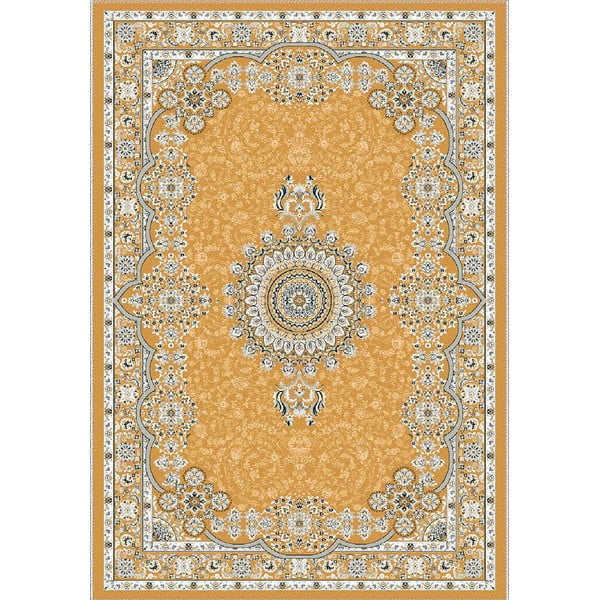 Жълт килим Luka, 120 x 180 cm - Vitaus