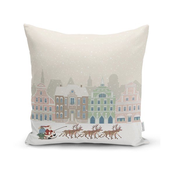 Калъфка за възглавница с коледен мотив 43x43 cm Merry Christmas – Mila Home
