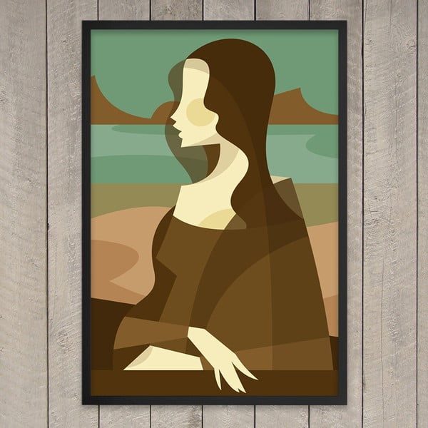 Plakát Mona Lisa, 29,7x42 cm