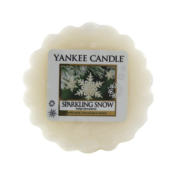 Ароматен восък за аромалампа Sparkling Snow, продължителност на аромата до 8 часа Sparkling Snow - Yankee Candle
