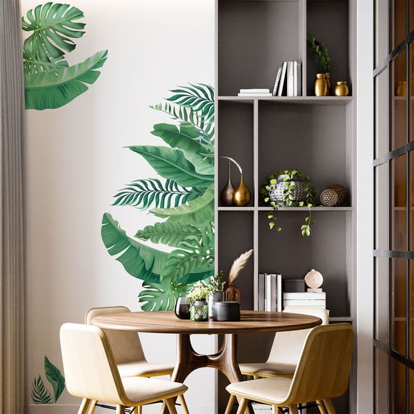 Стикер за стена 60x90 cm Tropical Leaves - Ambiance