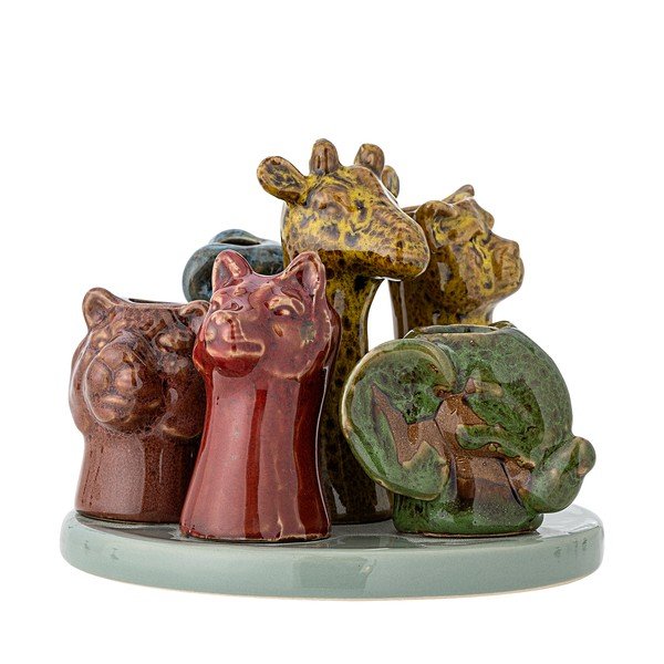 Глинена ваза (височина 10,5 cm) Piero – Bloomingville-image-2