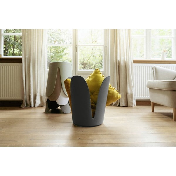 Антрацитен пластмасов стол Comiso – Wenko-image-4