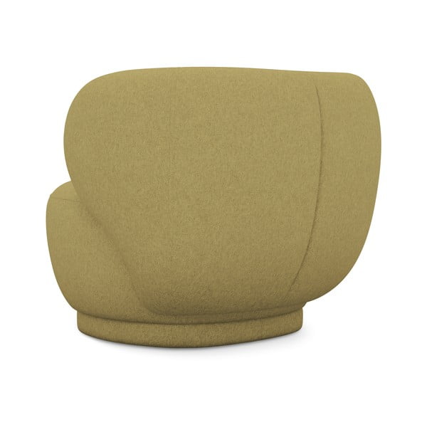 Кресло в цвят горчица Hina – Makamii-image-3
