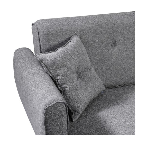 Сив диван ъглов диван Aria – Balcab Home-image-1