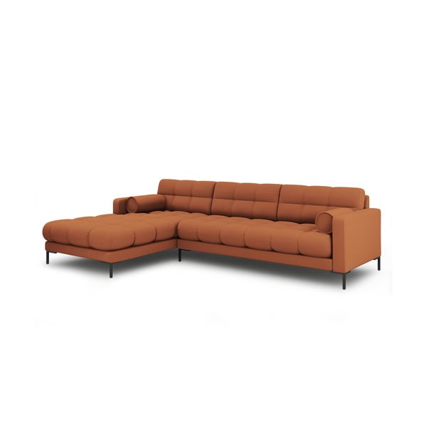 Ъглов диван в тухлен цвят (ляв ъгъл) Bali – Cosmopolitan Design-image-3