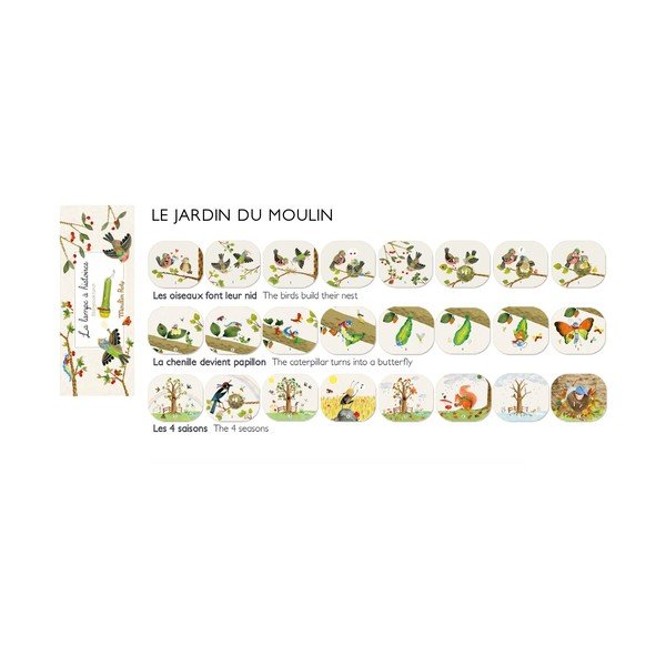 Детски прожекционен комплект Градина - Moulin Roty-image-2