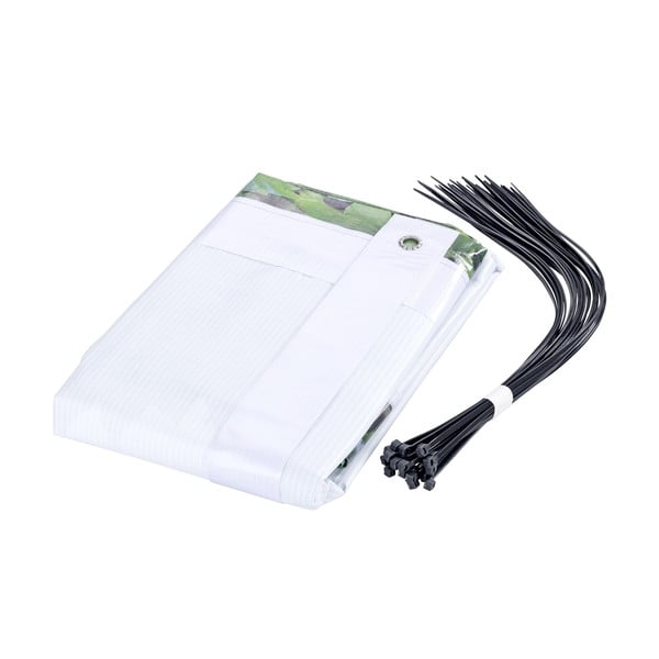 Зелен пластмасов параван за балкон 500x85 cm - Maximex-image-3