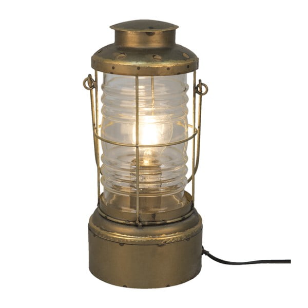 Настолна лампа във формата на фенер Clayre & Eef Lissie - Clayre & Eef