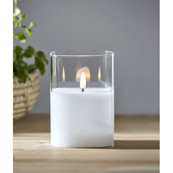 LED свещ на батерии (височина 12,5 cm) Flamme – Star Trading-image-1