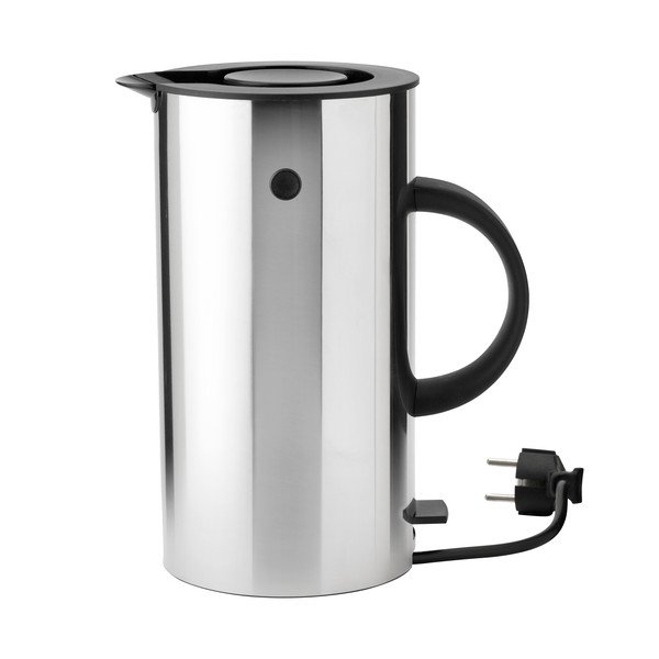 Пластмасова електрическа кана в сребрист цвят 1,5 l EM77 – Stelton