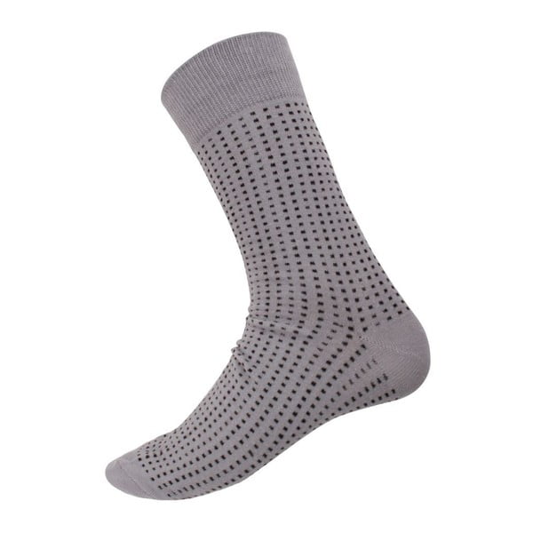 Ponožky Mini Dots Grey, velikost 40-44