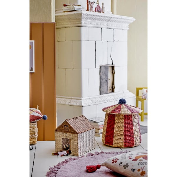 Детска кошница за играчки от воден зюмбюл в естествен цвят ø 40x40 cm Birsen – Bloomingville Mini-image-1