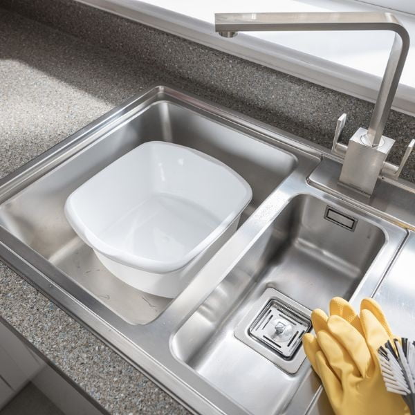 Черен леген Rect, 8 л - Addis-image-2