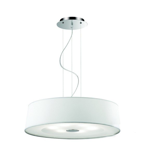 Bílé závěsné svítidlo Evergreen Lights Lenu