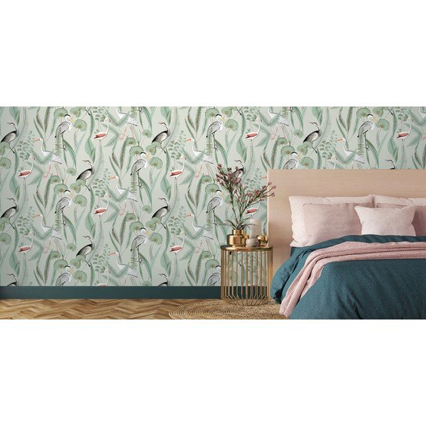 Вълнен тапет 10 m x 53 cm Tropical – Vavex-image-1