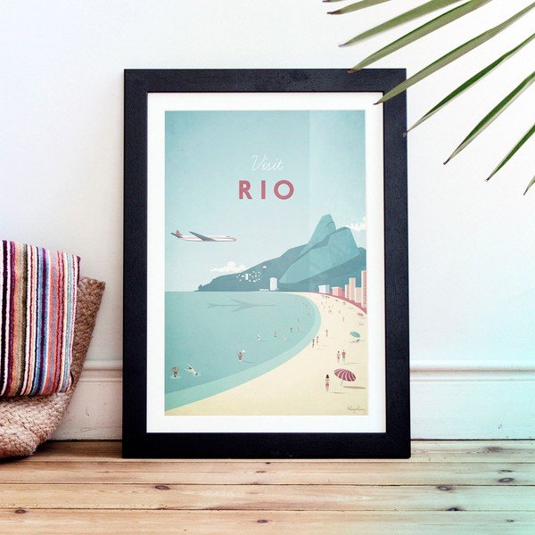 Плакат , 50 x 70 cm Rio - Travelposter-image-1