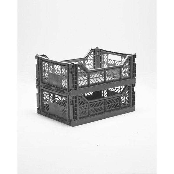 Комплект от 2 сиви кутии за съхранение Caja - Little Nice Things-image-2