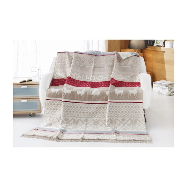 Одеяло със смес от памук Aksu Bianna, 200 x 150 cm - Armada