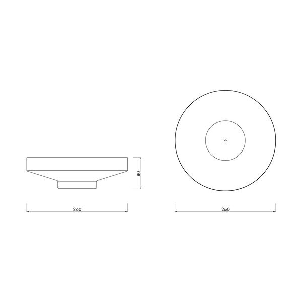 Метална декоративна купа ø 26 cm Vilu – noo.ma-image-4