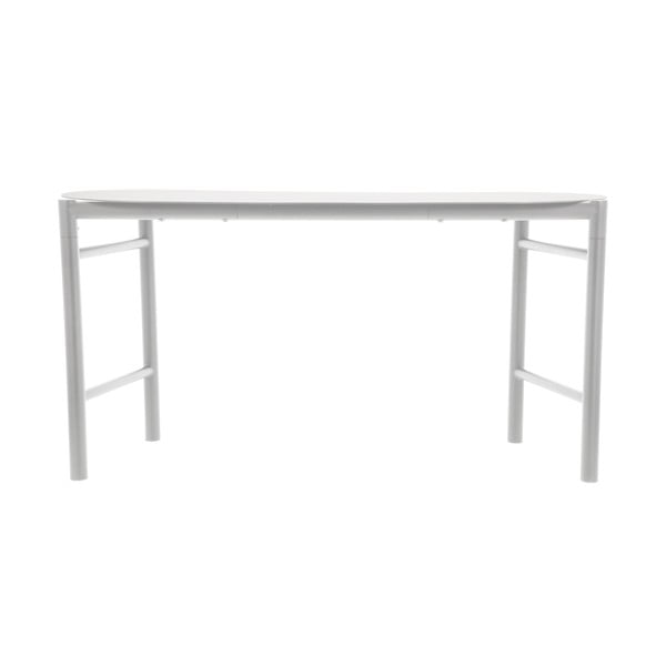 Светлосива градинска пейка метална Disc – Zone