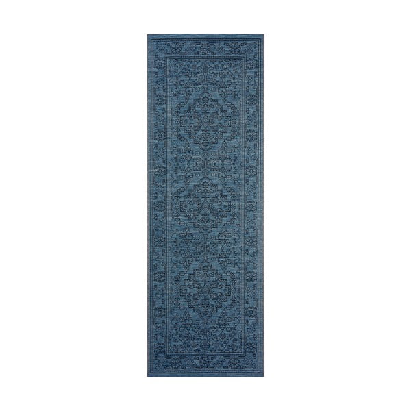 Тъмносин килим за открито , 70 x 200 cm Tyros - NORTHRUGS