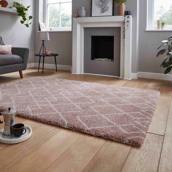 Розов килим 160x220 cm Royal Nomadic – Think Rugs-image-2