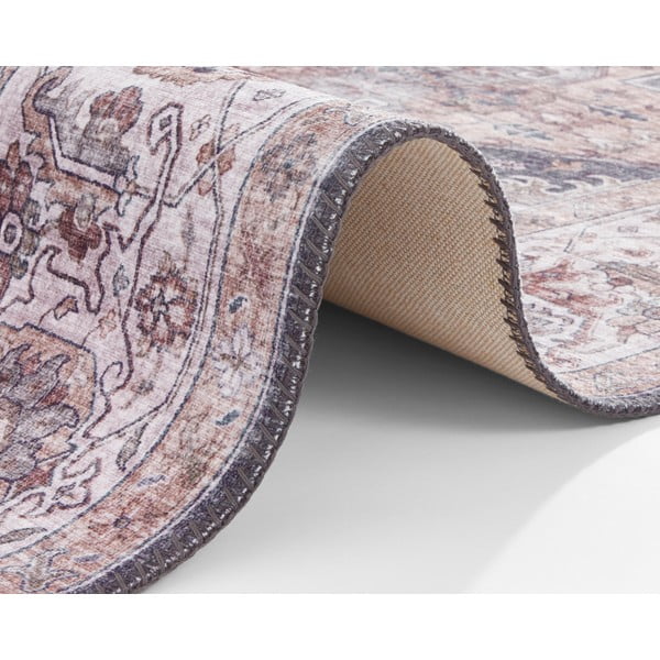 Сив и бежов мокет , 80 x 200 cm Sylla - Nouristan-image-4