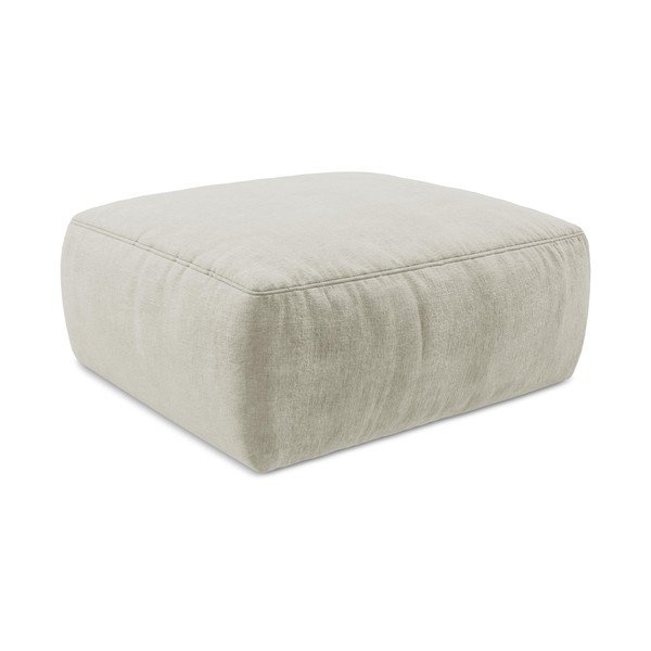 Бежова шенилова табуретка Kuki – Makamii-image-3