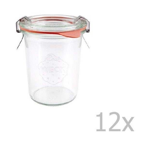 Комплект от 12 буркана Sturz, 140 ml - Weck