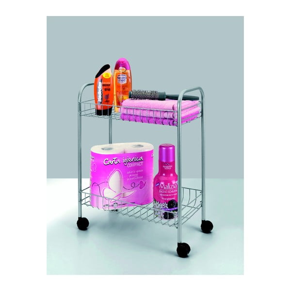 Мобилен двуетажен рафт Greg, дължина 41 cm - Metaltex-image-3