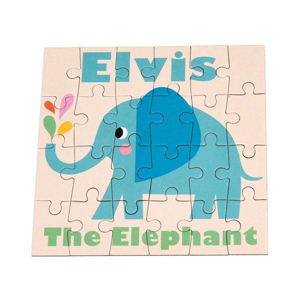 Пъзел от 24 части Слонът Елвис Elvis the Elephant - Rex London