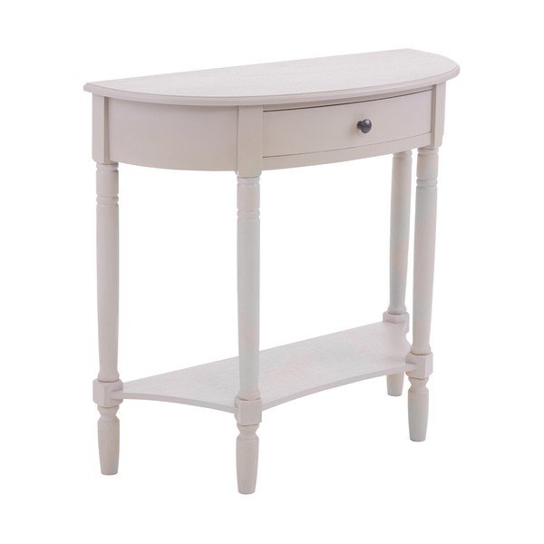 Сива конзолна маса от масивен бор 33x81 cm Heritage – Premier Housewares