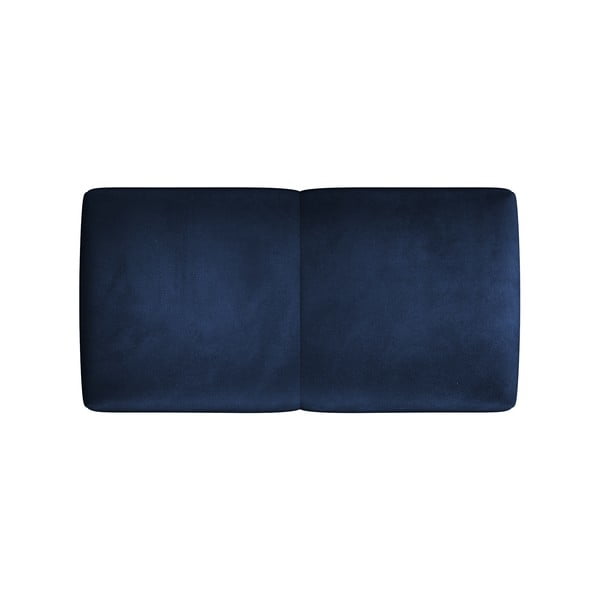 Синя кадифена облегалка за модулен диван Rome Velvet - Cosmopolitan Design-image-2