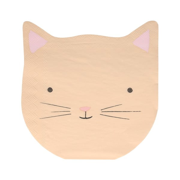 Хартиени салфетки в комплект 16 бр. Cat – Meri Meri-image-4