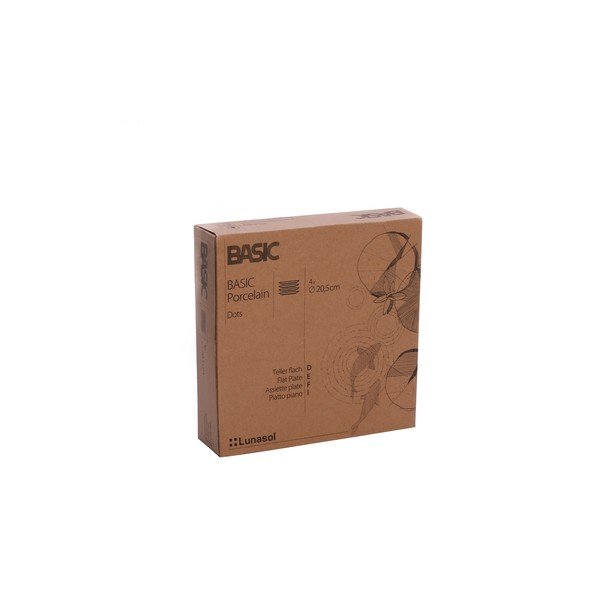 Sada 4 porcelánových talířů Sola Lunasol, 20,5 cm-image-1