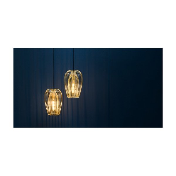 Позлатено таванно осветително тяло Lucid - Leitmotiv-image-2