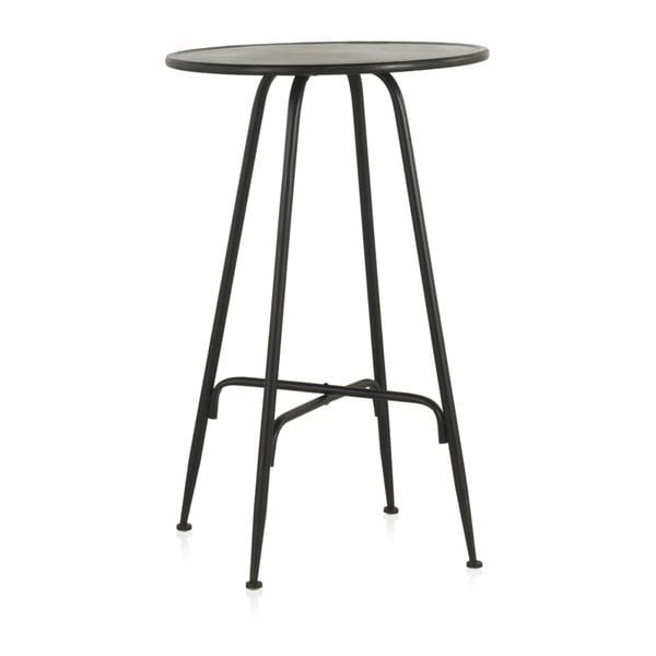 Черна метална бар маса , височина 100 cm Industrial Style - Geese